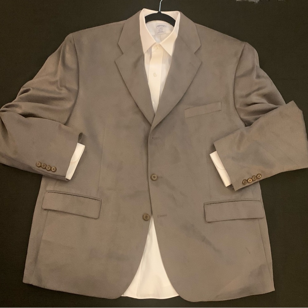 RL CHAPS Suede-Like Microfiber 3 Button Sport Jacket